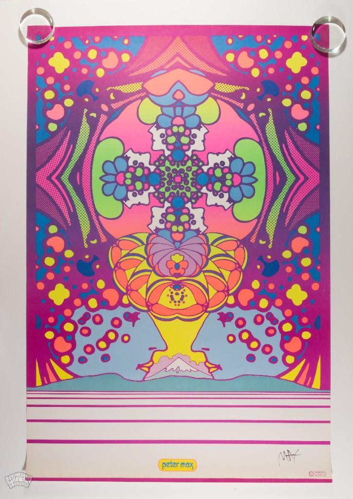 1968 Peter Max 2000 Light Years Signed Poster (1 of 2)