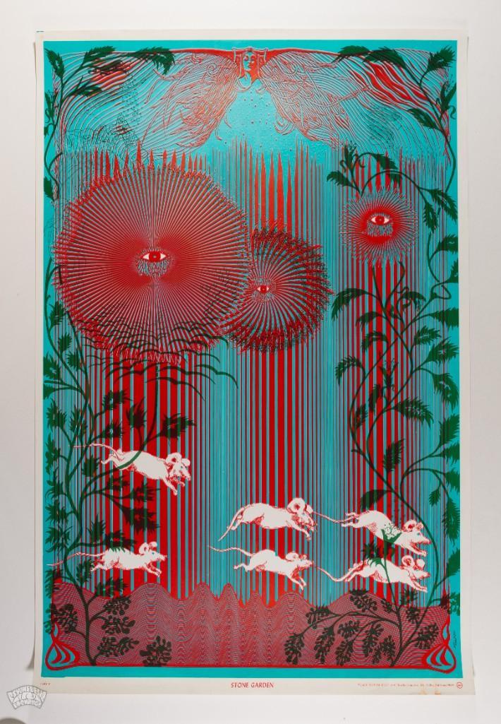 1967 Satty Stone Garden East Totem West Poster (1 of 2)