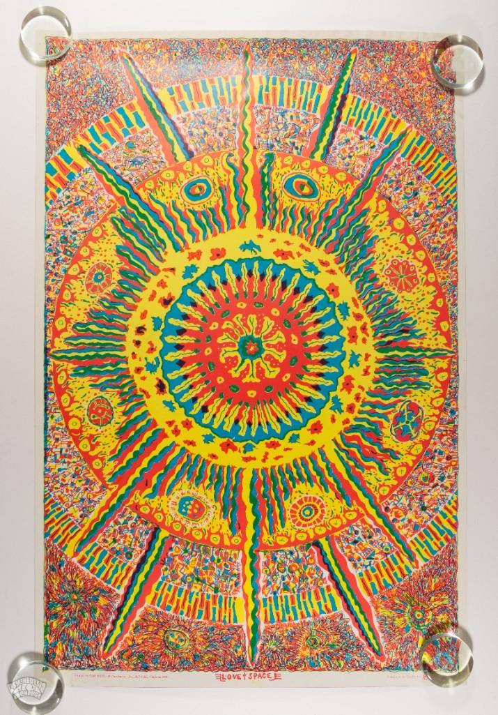 1967 Love & Space East Totem West Poster (1 of 2)