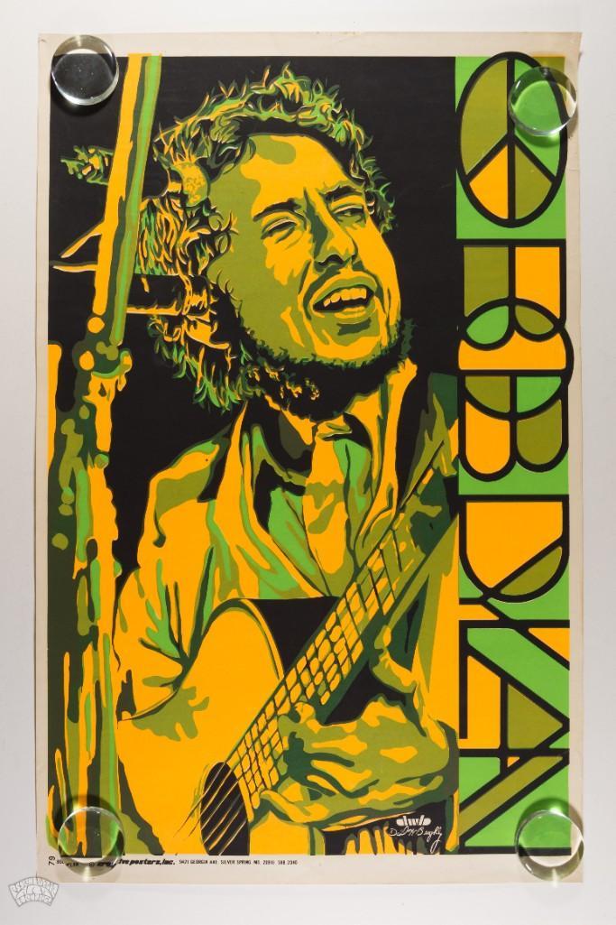 1969 Dail Beeghly Bob Dylan Poster (1 of 3)
