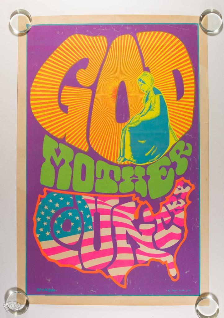 1967 Steve Sachs God Mother Country Poster (1 of 3)