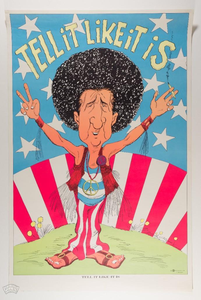 1970 Alvaro Tell It Like It Is Poster (1 of 2)