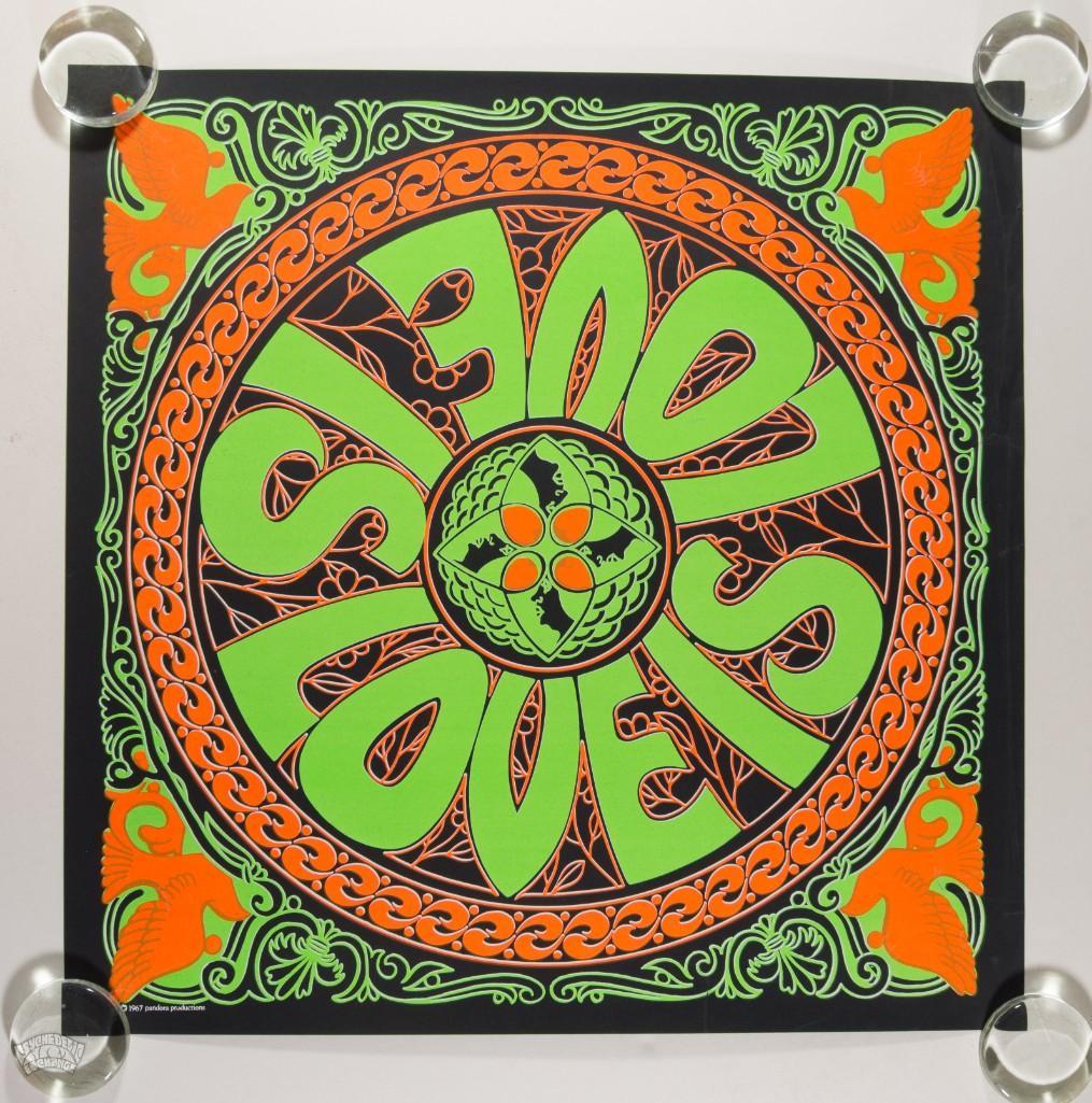 1967 Disney Wally Wood Blacklight Headshop Poster