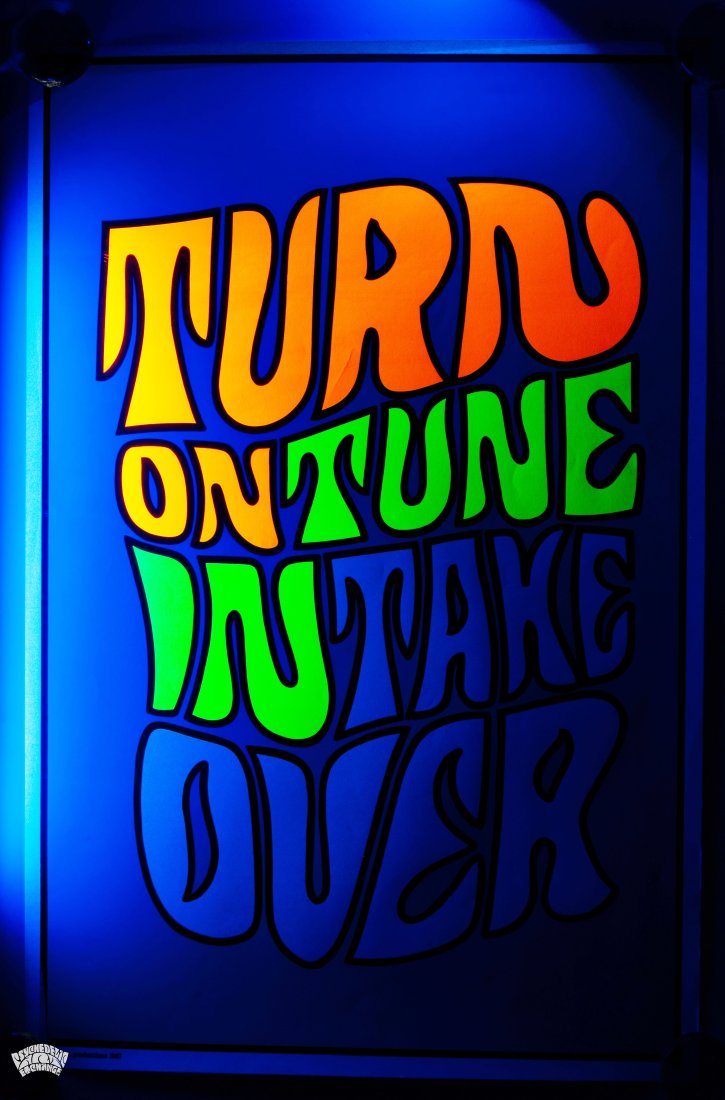 1967 Turn On Tune In Take Over Pandora Poster