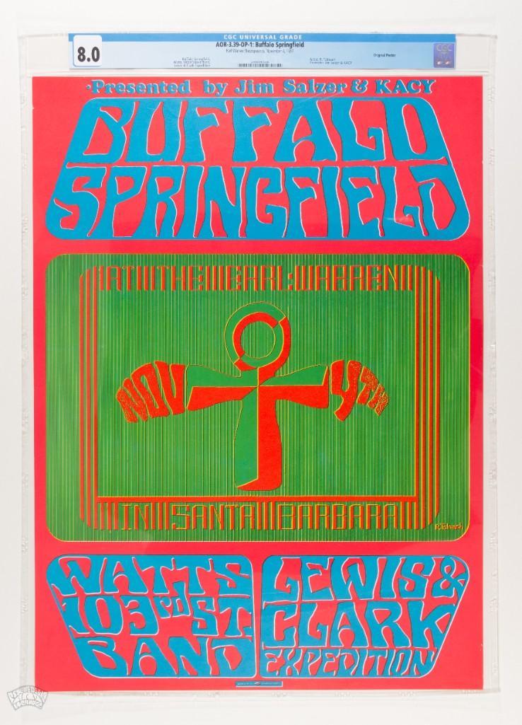 1967 AOR-3.39 Buffalo Springfield Earl Warren Poster 8 (1 of 2)