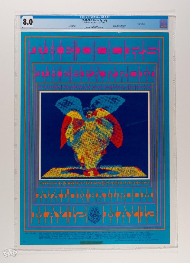 1967 FD-61 The Doors Avalon Poster 8 (1 of 2)