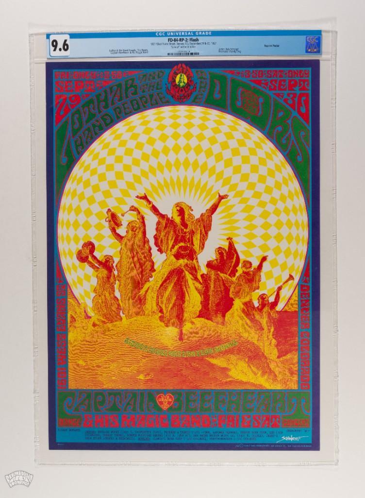1967 FD-84 The Doors Denver Signed RP2 Poster 9.6 (1 of 2)