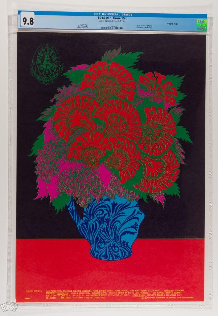 1967 FD-86 Blue Cheer Avalon Poster 9.8 (1 of 1)