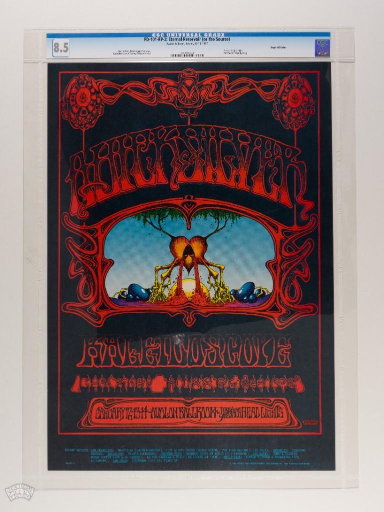 1967 FD-101 Quicksilver Avalon RP2 Poster 8.5 (1 of 2)