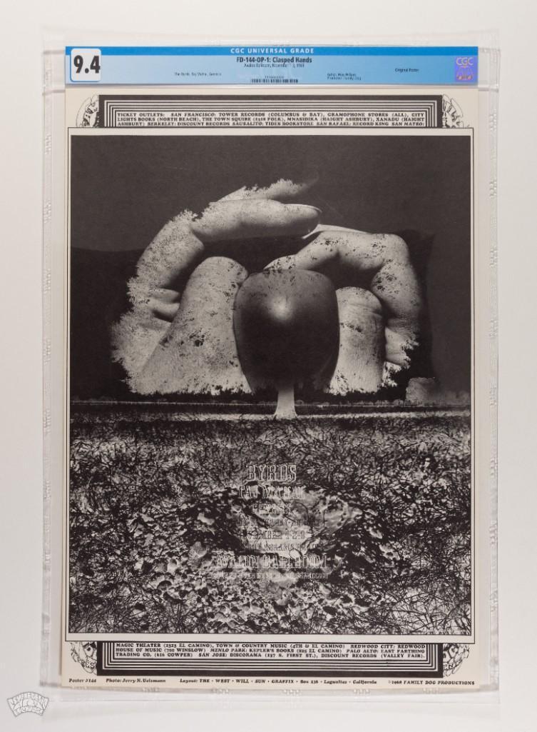 1968 FD-144 The Byrds Avalon Poster 9.4 (1 of 2)