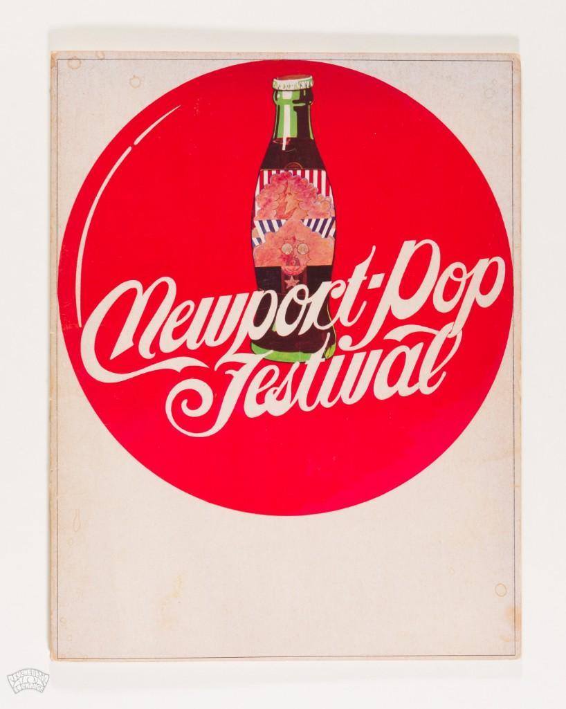 1968 Grateful Dead Newport Pop Festival Program (1 of 3)