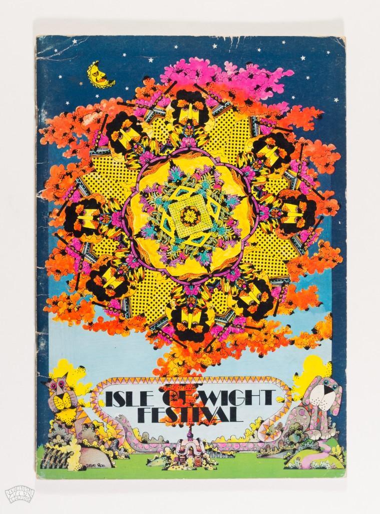 1970 Jimi Hendrix Isle of Wight Program Signed 2x (1 of 5)