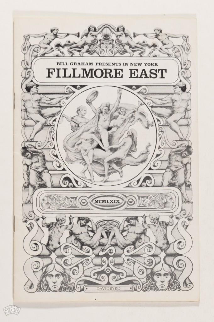 1969 The Who Tommy Fillmore East Program (1 of 3)