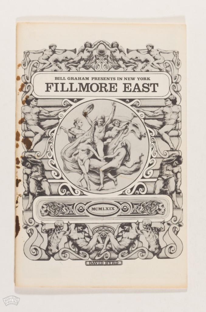 1968 Fleetwood Mac Fillmore East Program (1 of 3)