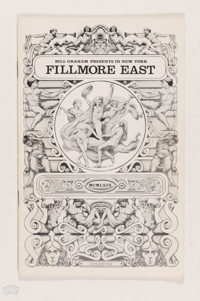 1969 Canned Heat Fillmore East Program (1 of 3)