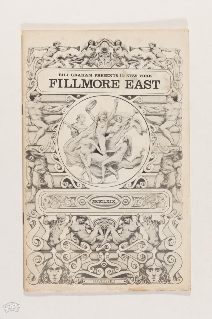 1969 The Nice Ten Years After Fillmore East Program (1 of 3)