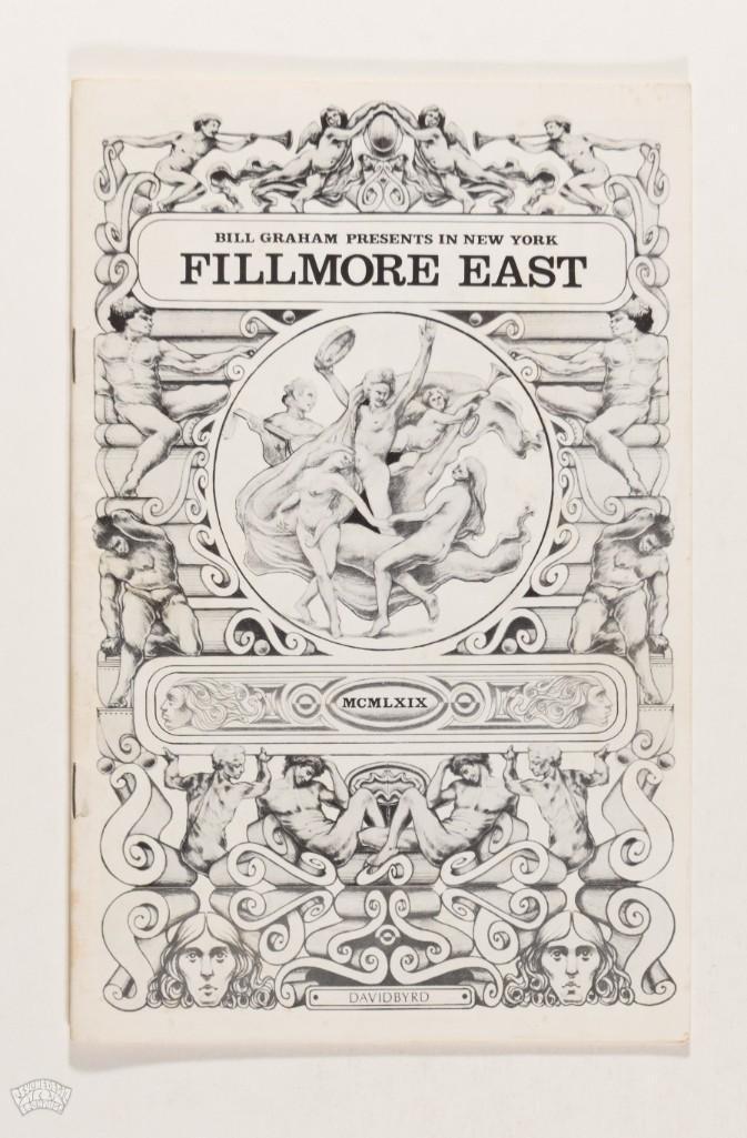 1969 Chicago Frank Zappa Mothers Fillmore East Program (1 of 3)