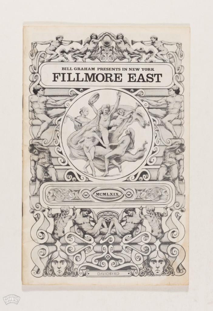 1969 Youngbloods Fillmore East Program (1 of 3)