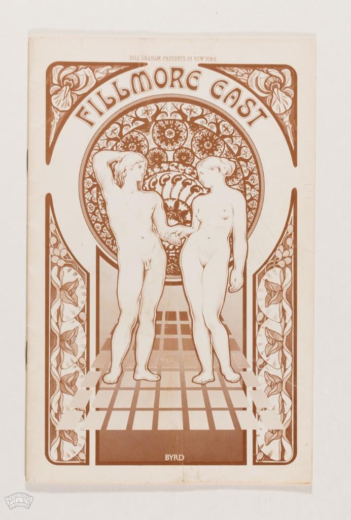 1970 John Mayall Fillmore East Program Signed (1 of 3)