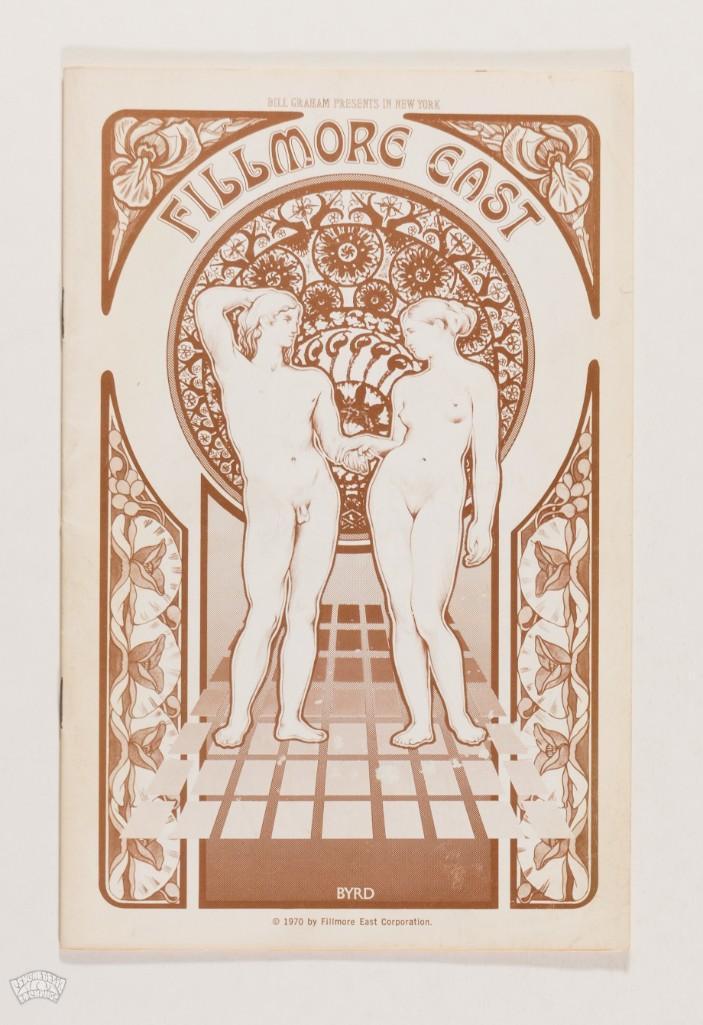 1970 Van Morrison Fillmore East Program (1 of 3)