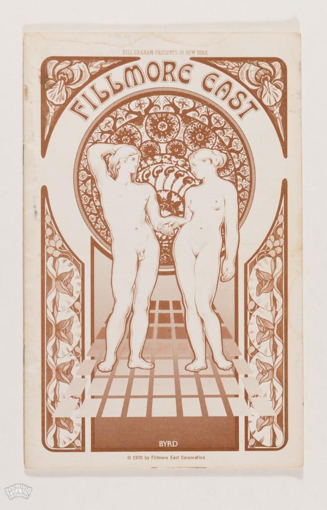 1970 John Sebastian Fillmore East Program Signed (1 of 3)