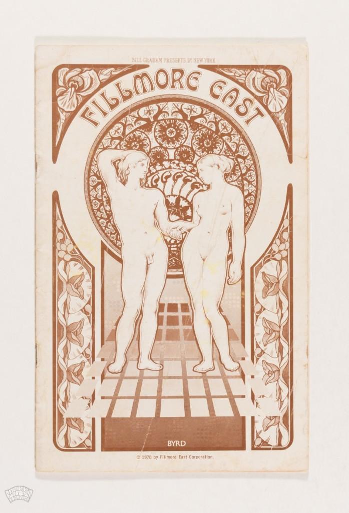 1970 Procol Harum Fillmore East Program Signed (1 of 3)