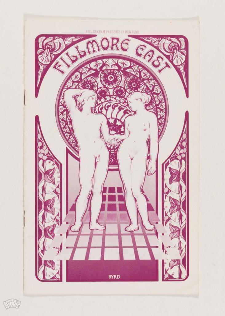 1970 Santana Small Faces Fillmore East Program (1 of 3)