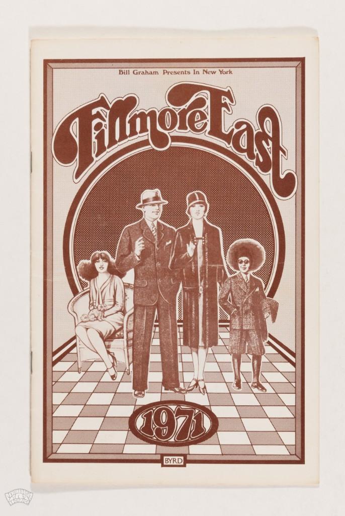 1971 Santana Fillmore East Program Signed (1 of 3)