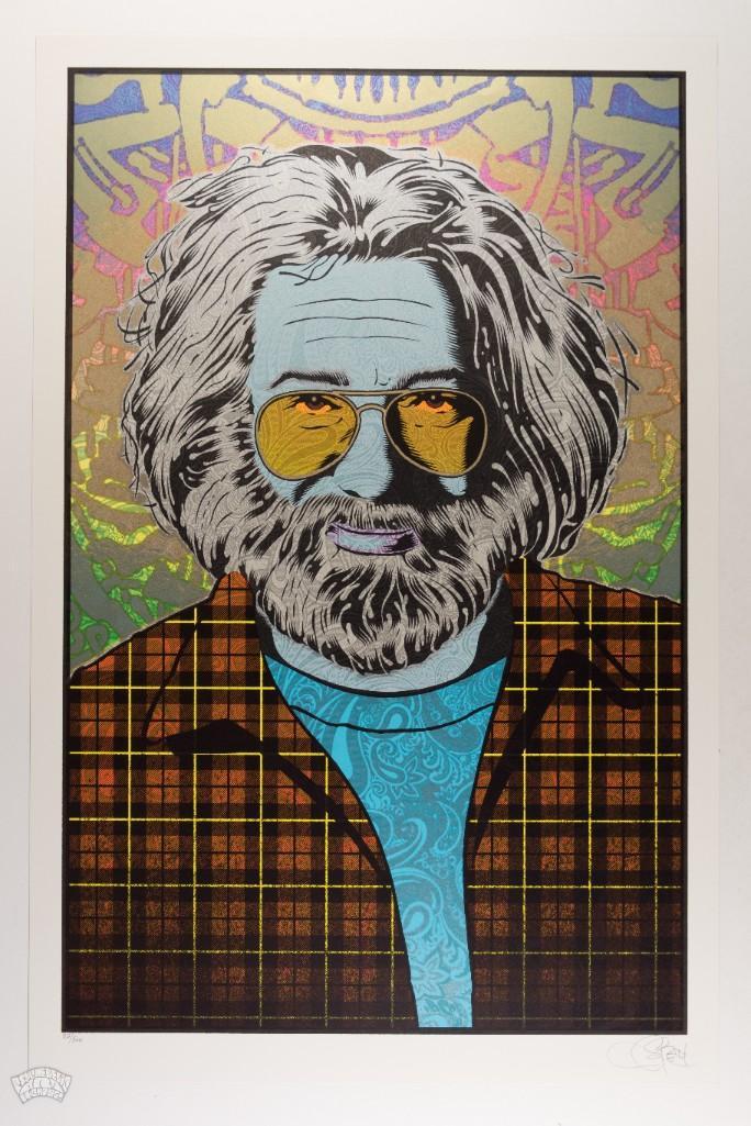 2017 Chuck Sperry Jerry Garcia Autumn Signed LE Poster