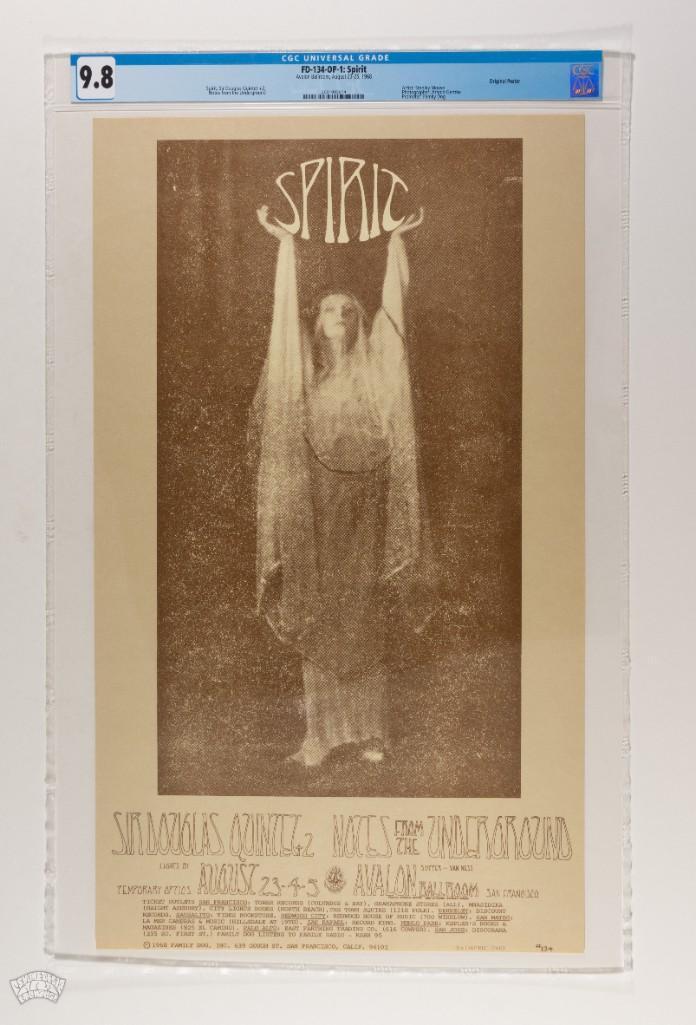 1968 FD-134 Spirit Avalon Poster 9.8 (1 of 2)