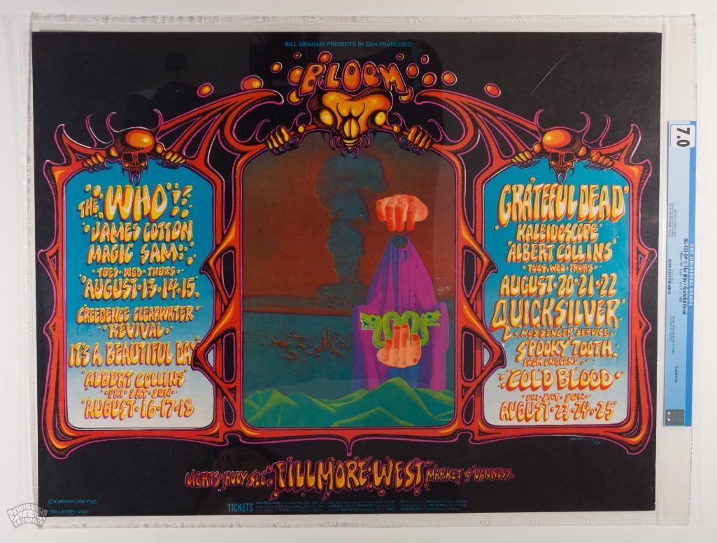 1968 BG-133 Grateful Dead The Who Fillmore Poster 7 (1 of 2)