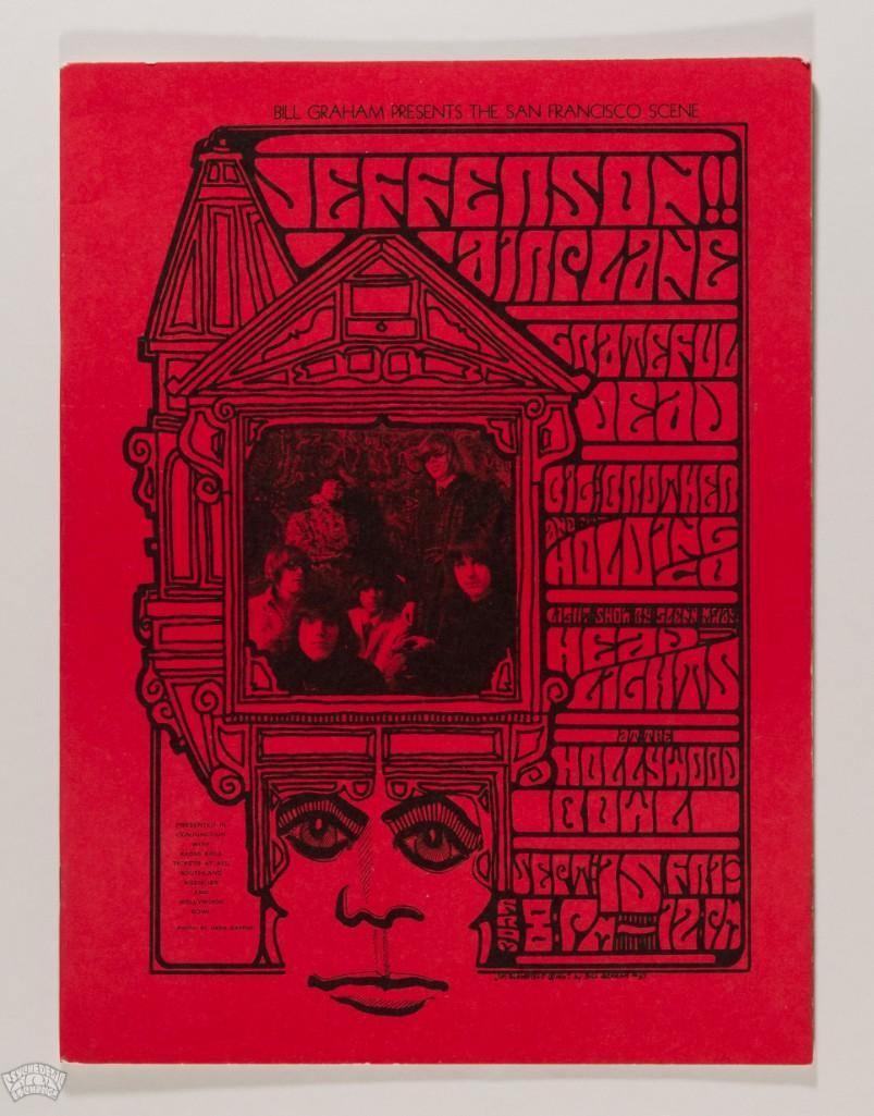 1967 BG-81 Grateful Dead Hollywood Bowl Program (1 of 3)