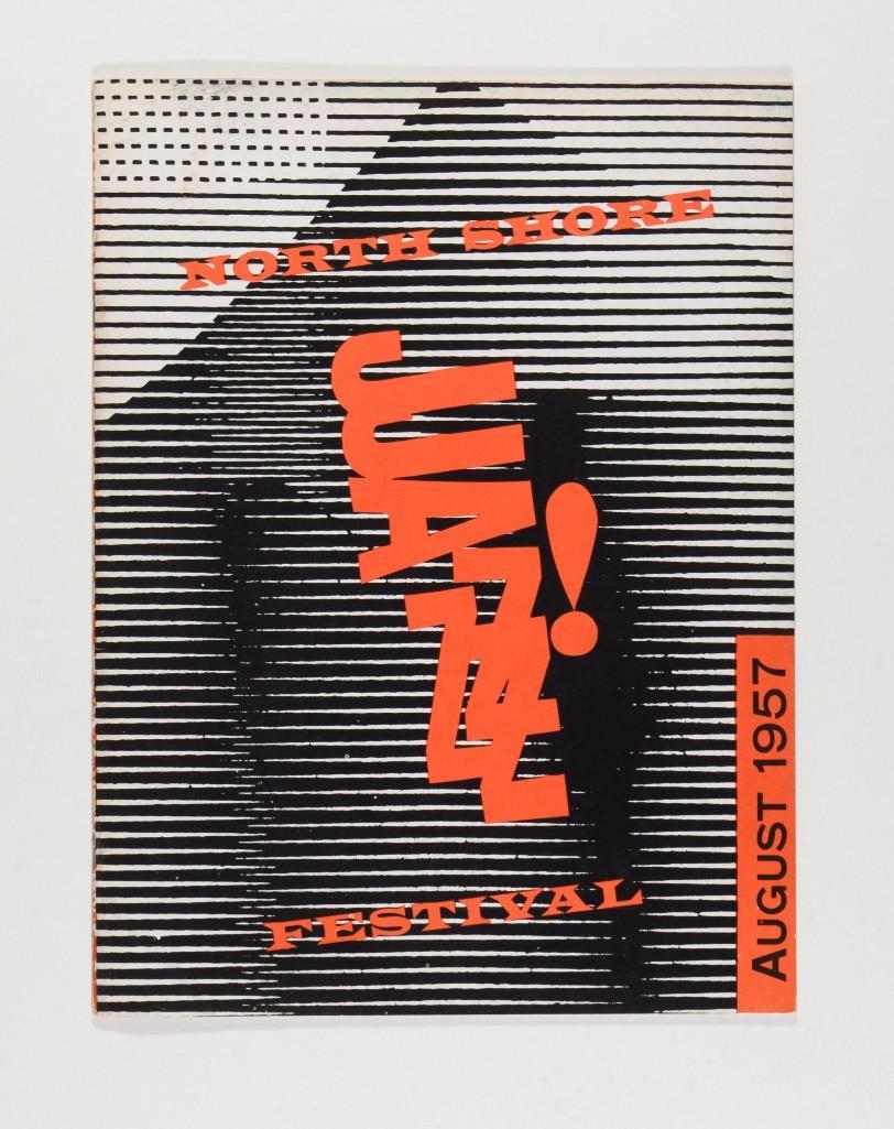 1957 North Shore Jazz Festival Program (1 of 5)