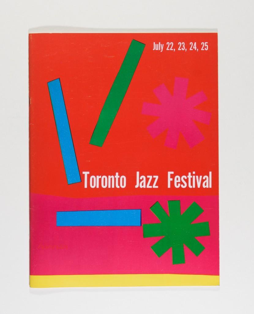 1959 Toronto Jazz Festival Program (1 of 3)