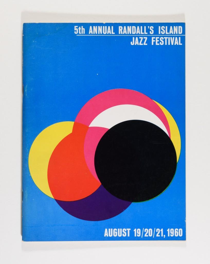 1960 5th Annual Randall's Island Jazz Festival Program (1 of 5)
