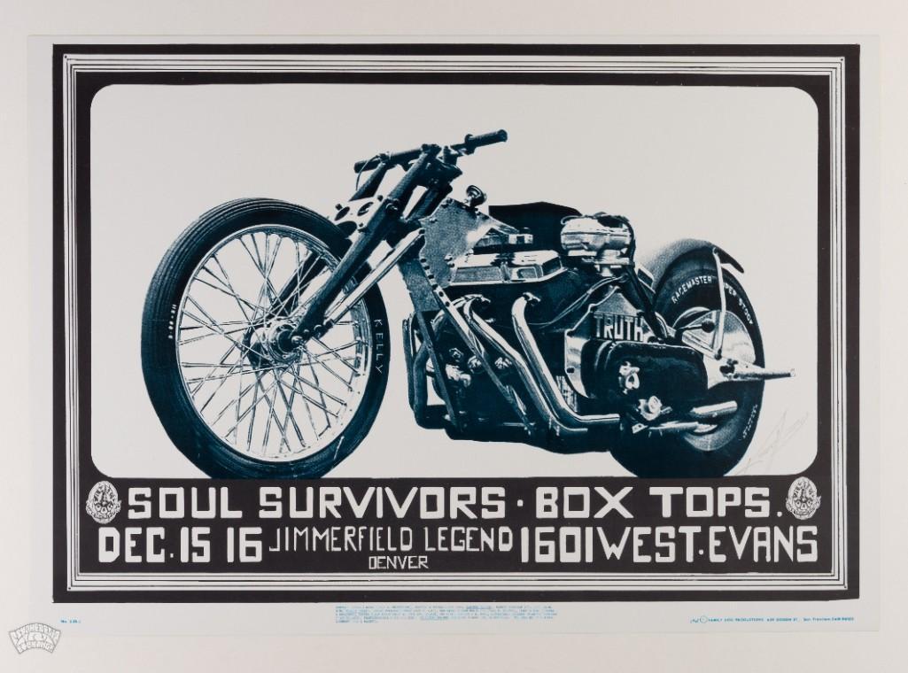 1967 FD-D15 Soul Survivors Denver Signed Poster (1 of 2)