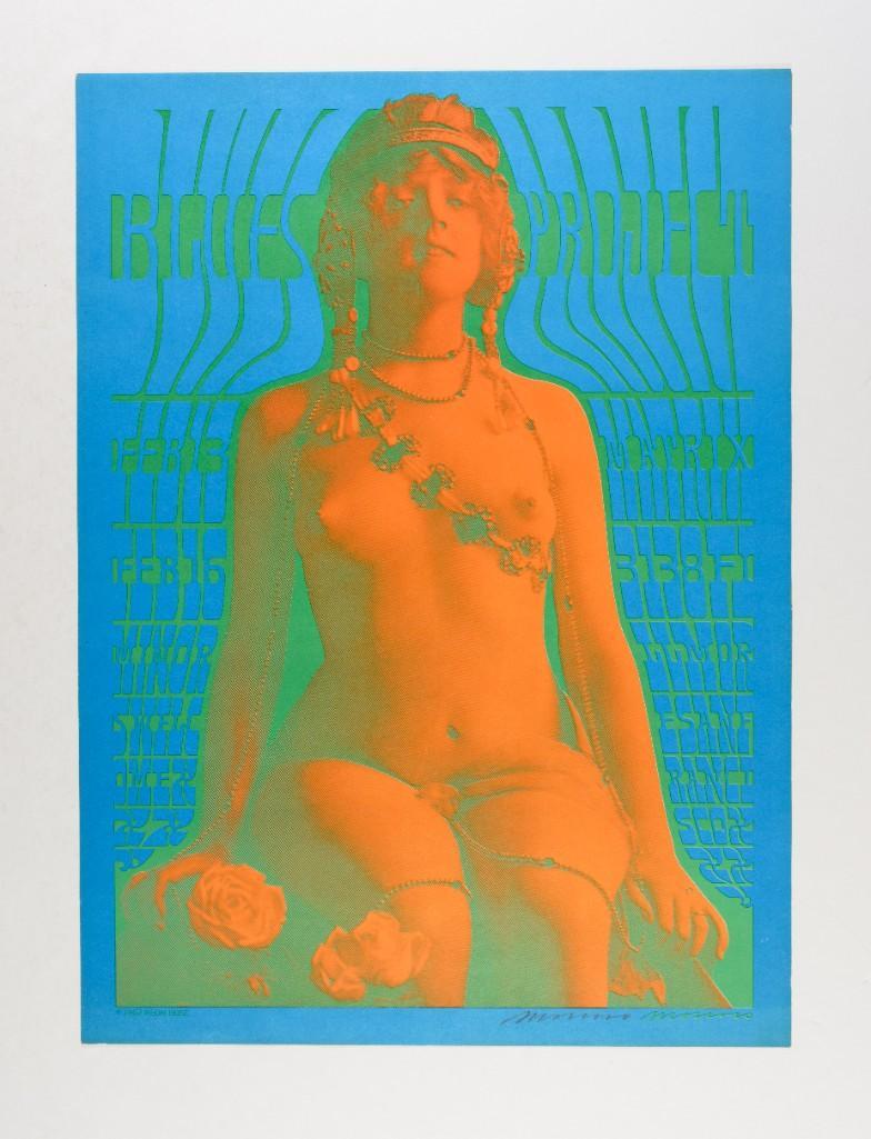 1967 NR-6 Blues Project The Matrix Signed RP-2 Poster (1 of 2)