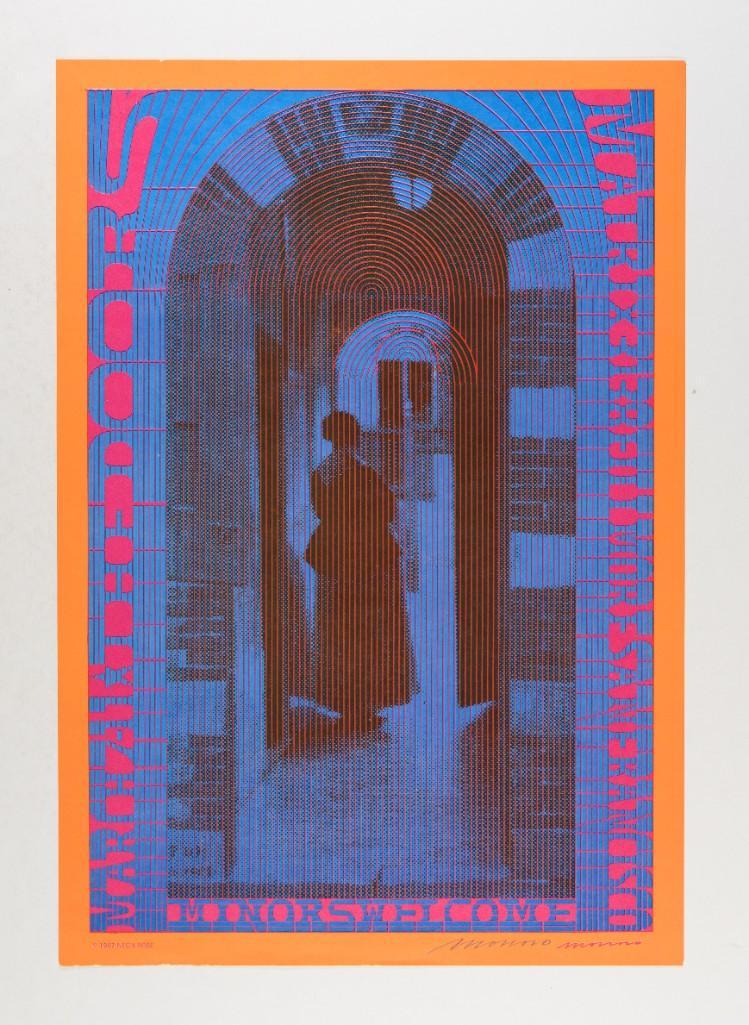 1967 NR-10 The Doors The Matrix Signed RP2 Poster (1 of 2)