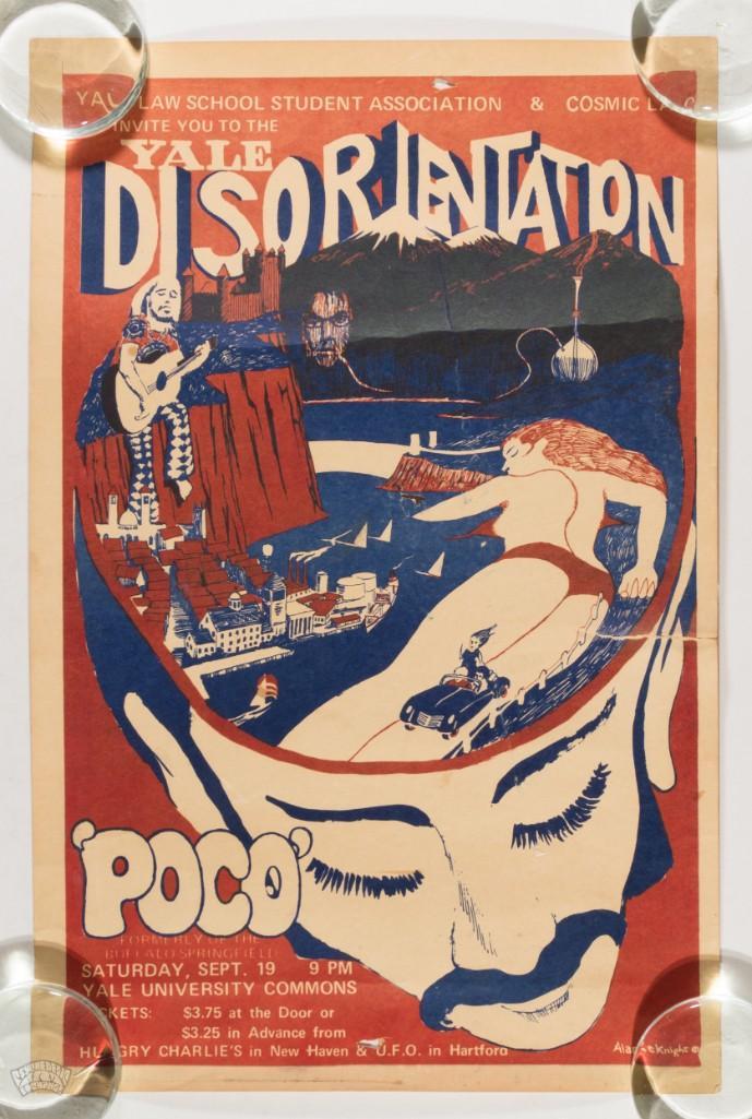 1970 Poco Yale University Commons Poster (1 of 2)