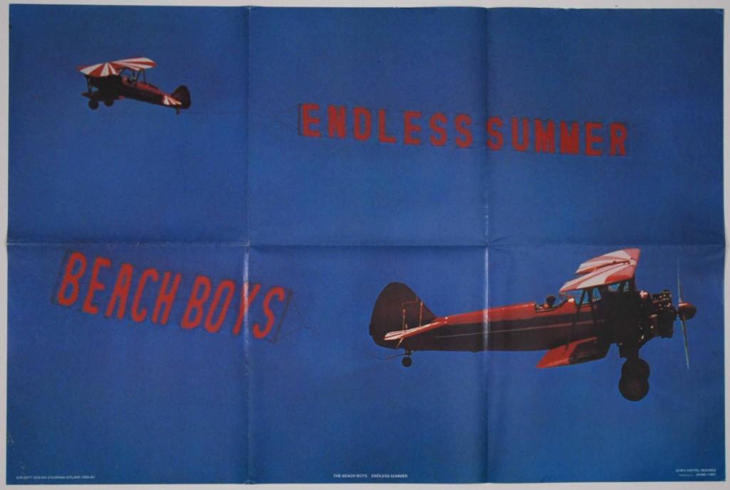 1974 Beach Boys Endless Summer Capitol Promo Poster (1 of 2)