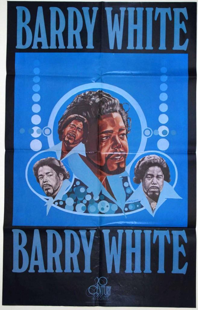 1974 Barry White 20th Century Records Promo Poster (1 of 2)