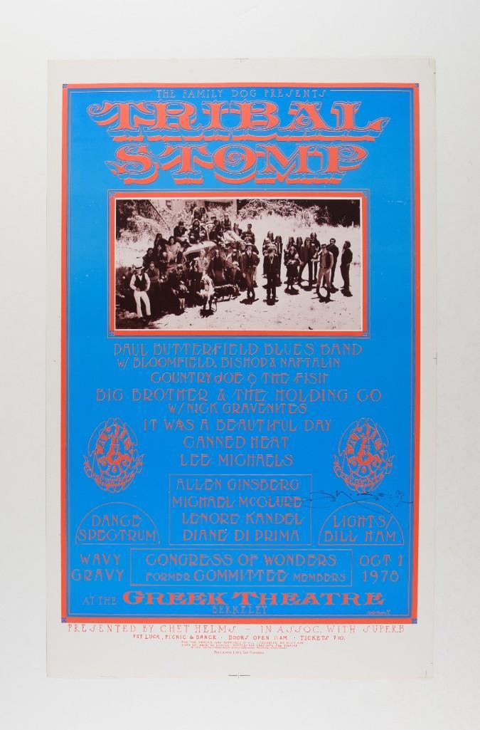 1978 Mouse Tribal Stomp Greek Proof Signed Poster (1 of 2)