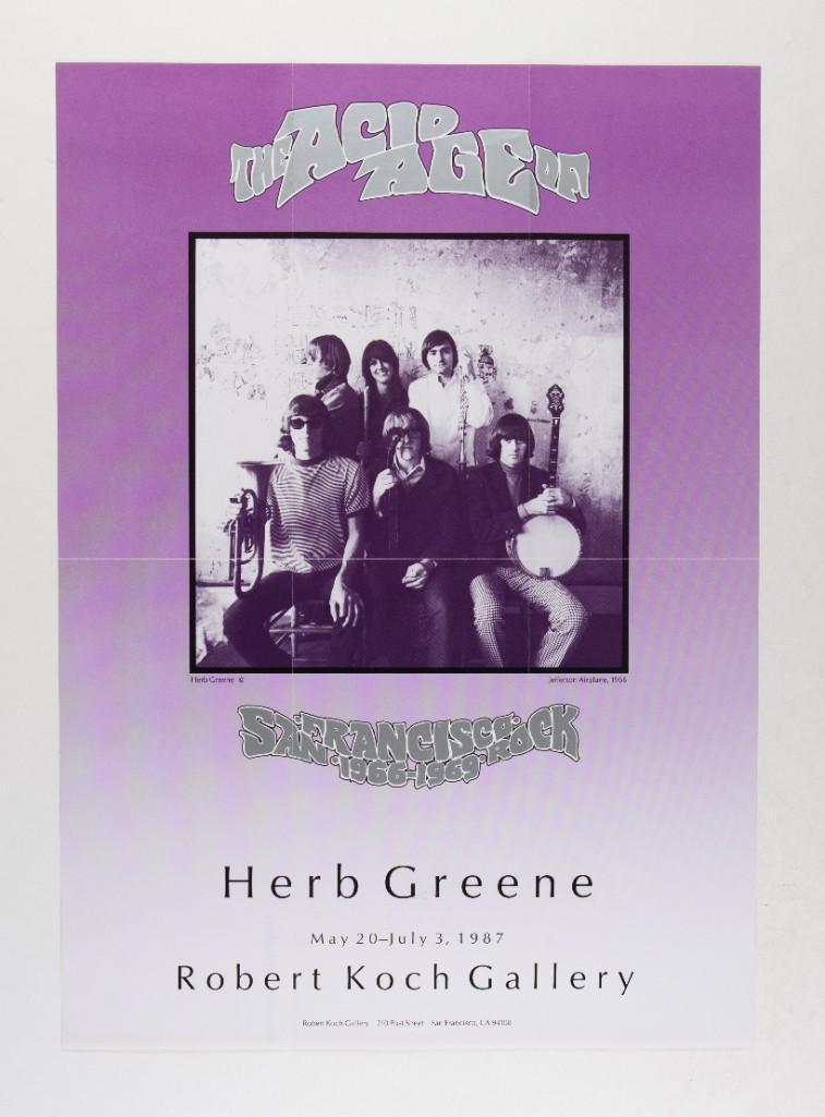 1987 Herb Greene Robert Koch Gallery Mailer (1 of 2)