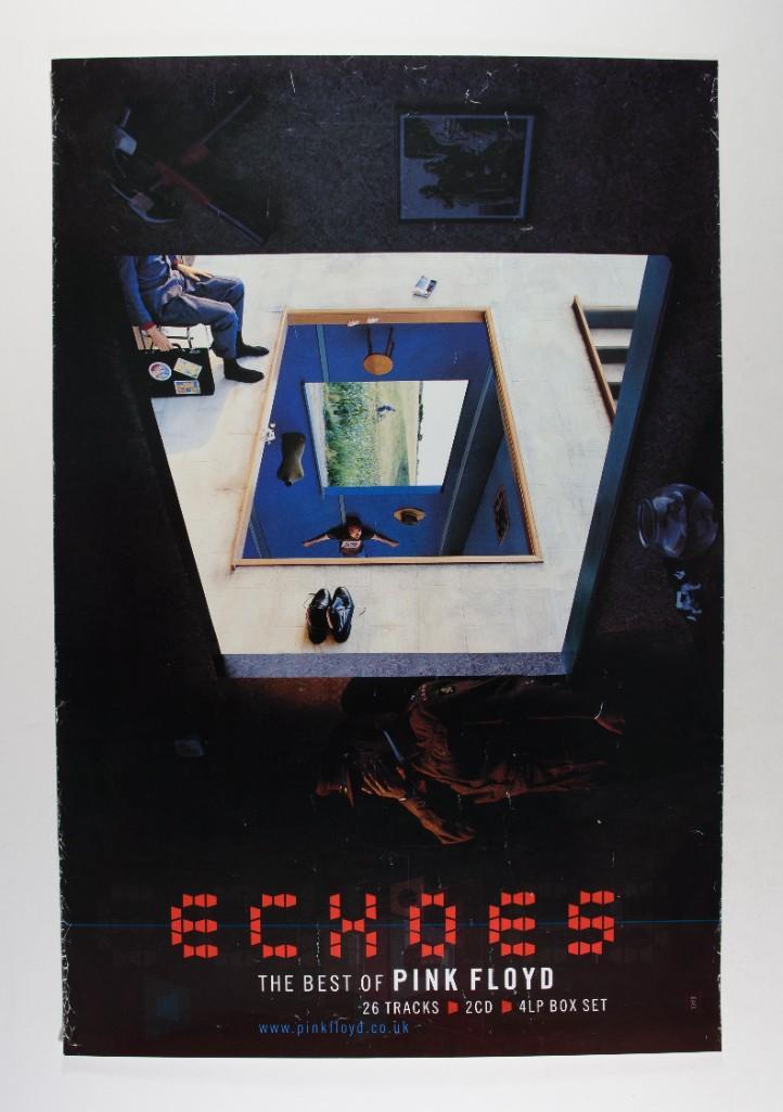 2001 Pink Floyd Echoes EMI Records Promo Poster (1 of 2)