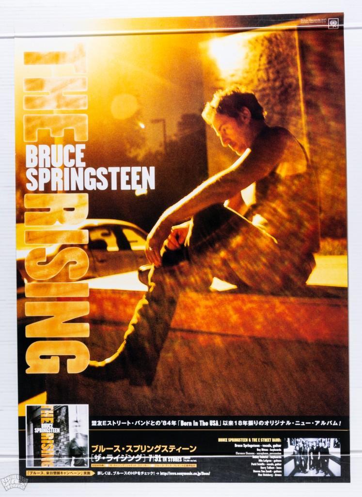 2002 Bruce Springsteen The Rising Japan Promo Poster (1 of 2)
