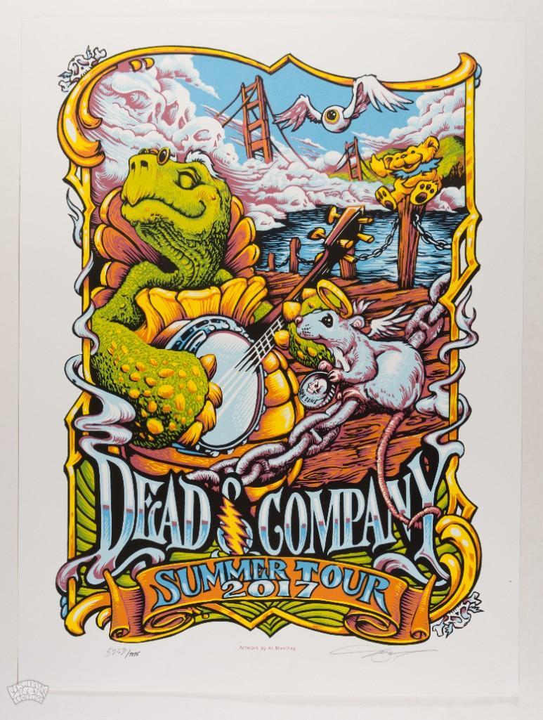 2017 Dead & Company Summer Tour Signed LE Poster (1 of 2)