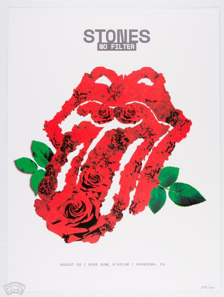 2019 Rolling Stones The Rose Bowl LE Poster (1 of 1)