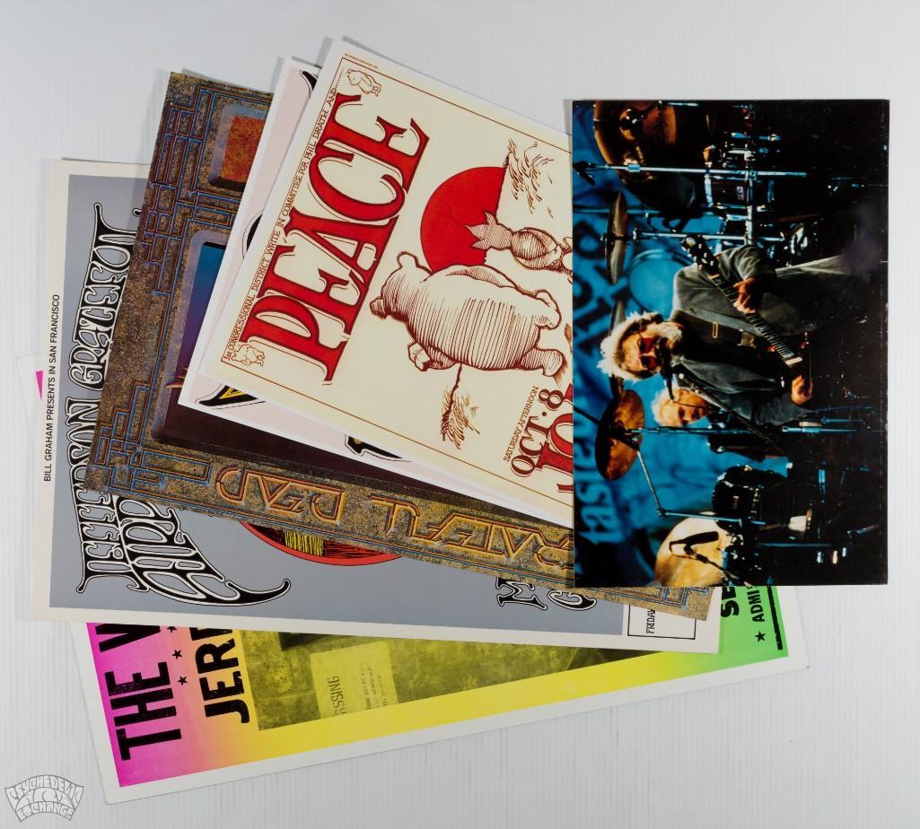 Lot of 6 Grateful Dead Reprint or Copy Items (1 of 1)