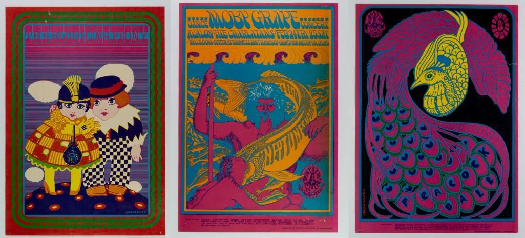 Lot of 3 Moscoso Original Posters (1 of 4)