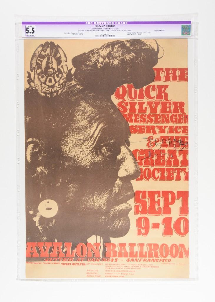 1966 FD-25 Great Society Signed 2x Poster 5.5 RESTORED (1 of 2)